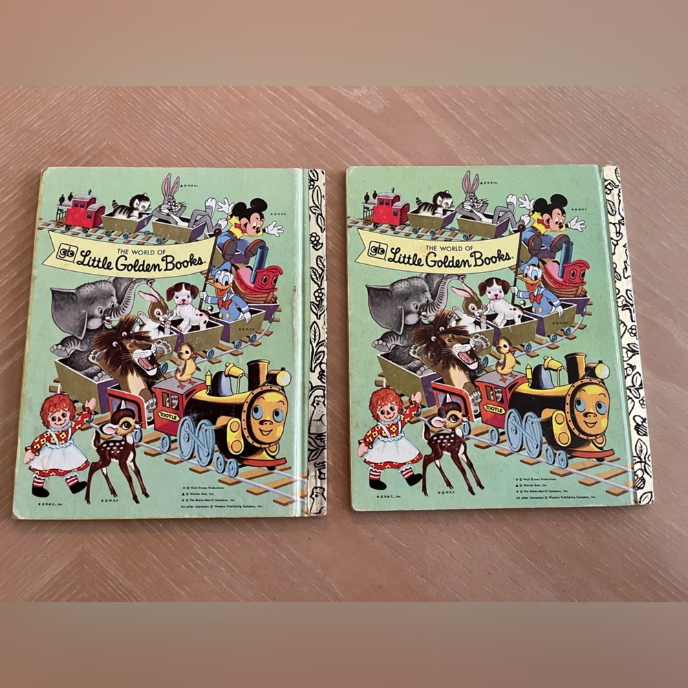 Set of 2 vintage Little Golden Books. - Picture 3 of 8